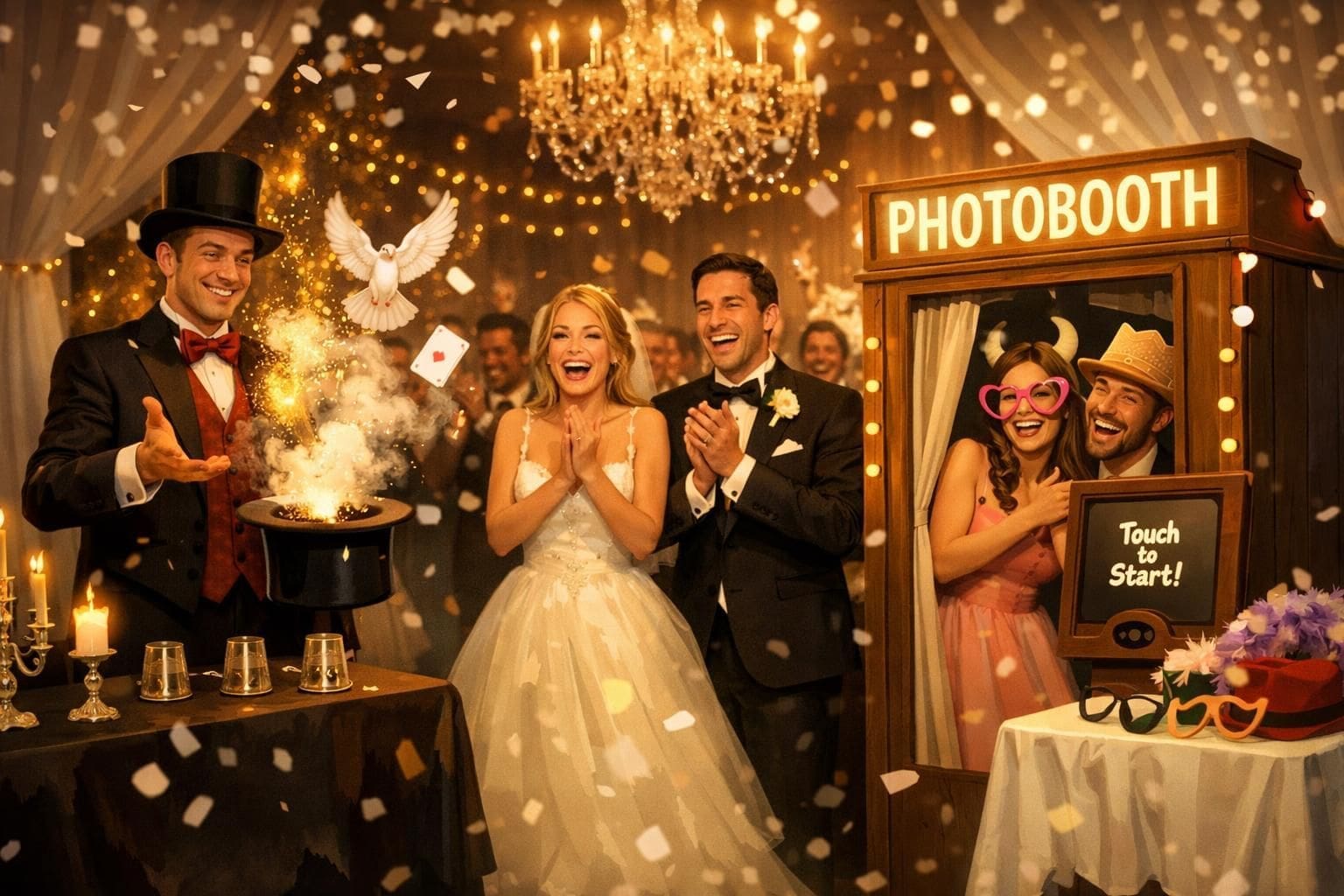 découvrez des idées originales et des conseils pratiques pour animer votre mariage et rendre votre célébration inoubliable, pleine de joie et d'émotions.