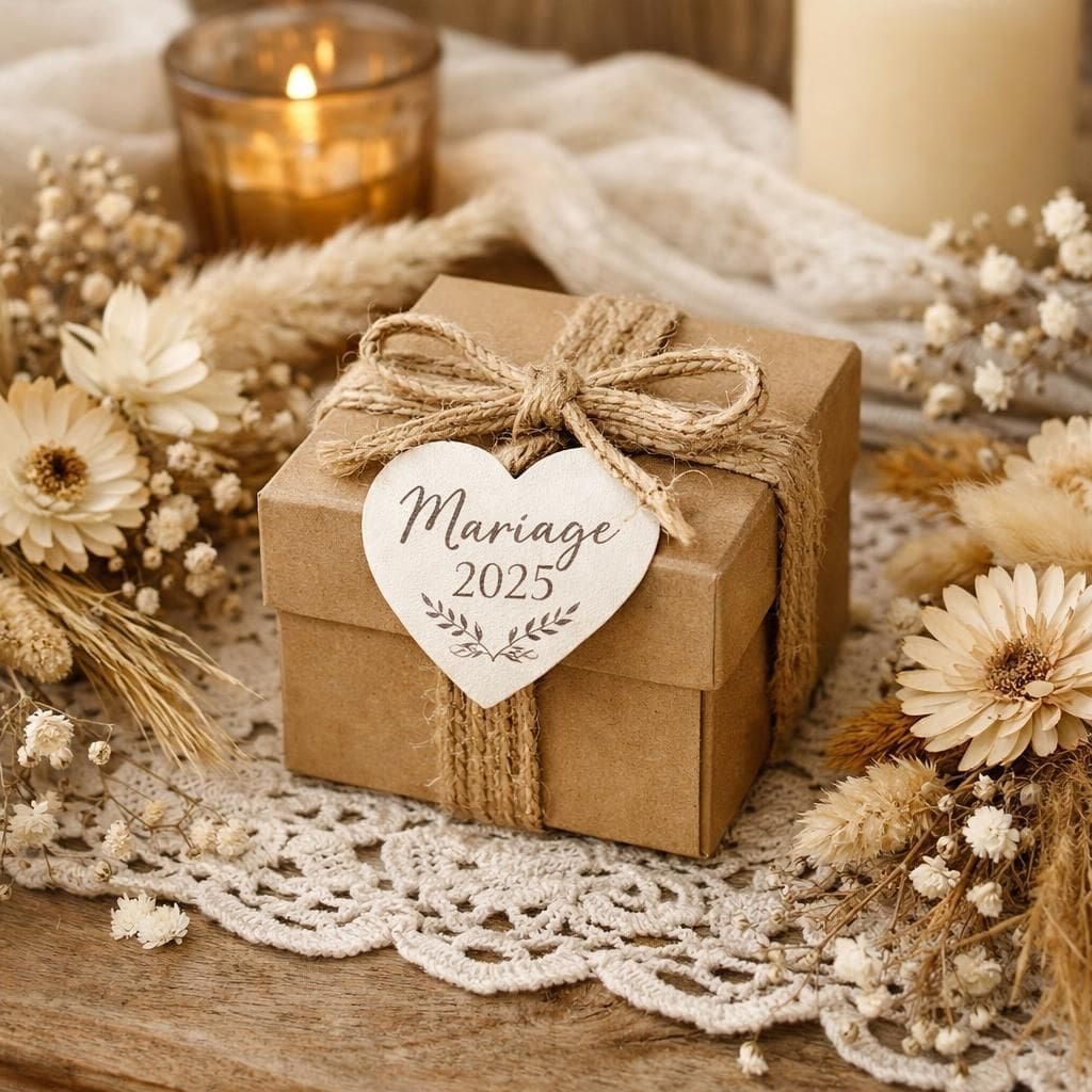 découvrez des idées créatives et originales pour des boîtes à dragées de mariage en 2025, alliant élégance et personnalisation pour célébrer votre grand jour.