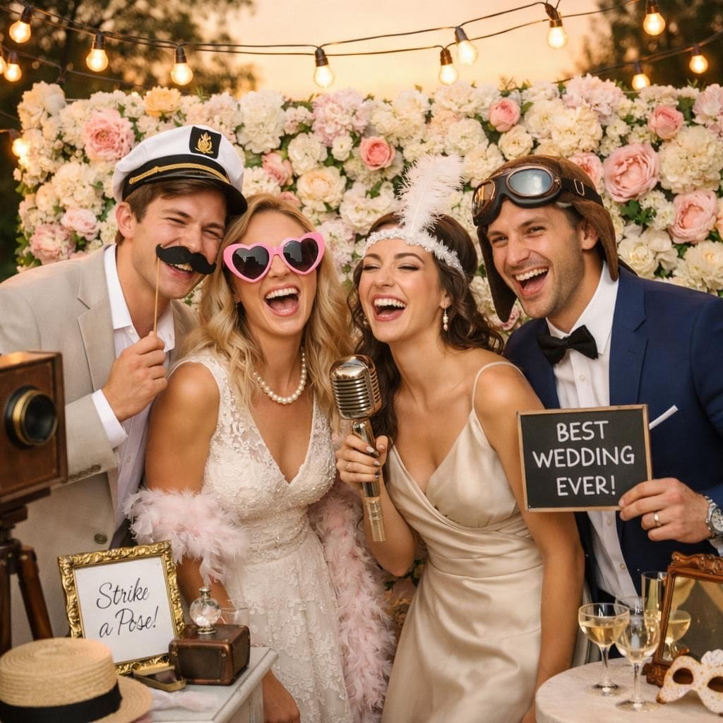 découvrez des idées créatives et originales pour aménager un coin photo mémorable lors de votre mariage, afin de capturer des souvenirs uniques et joyeux avec vos invités.