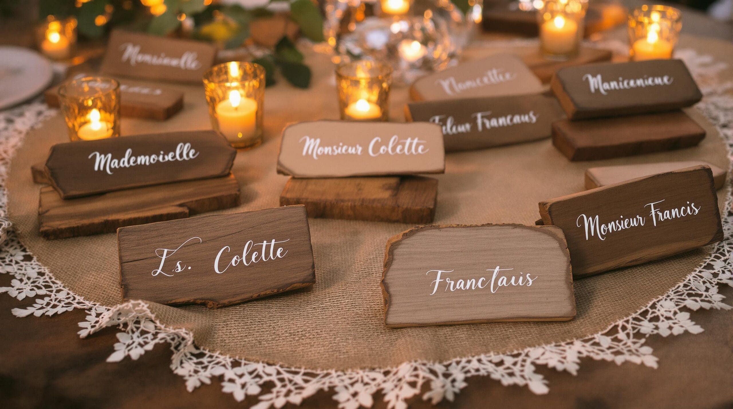 découvrez des idées originales de noms de table pour un mariage champêtre réussi. inspirez-vous de notre sélection pour créer une ambiance magique et personnalisée qui ravira vos invités lors de cette journée inoubliable.