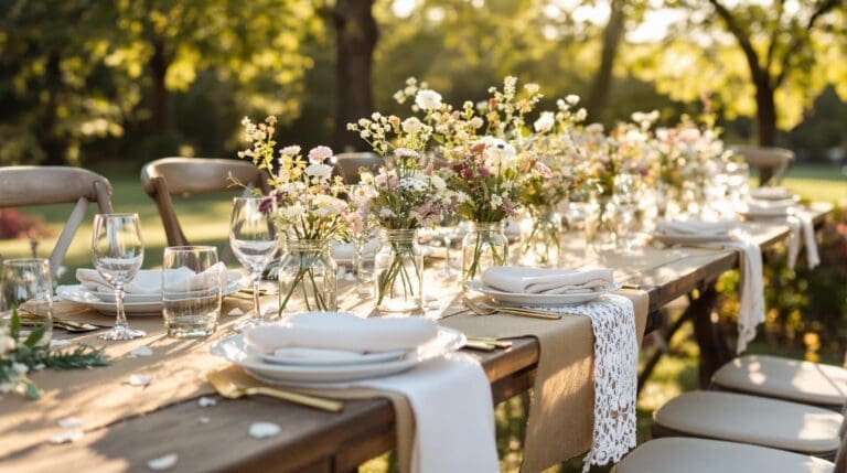 découvrez des idées uniques et inspirantes de noms de table pour rendre votre mariage champêtre inoubliable. créez une ambiance romantique et personnalisée avec des thèmes naturels qui reflètent la beauté de la campagne.
