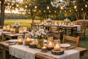 découvrez des idées déco mariage champêtre pas cher pour 2025, alliant charme naturel et budget maîtrisé pour une célébration inoubliable.