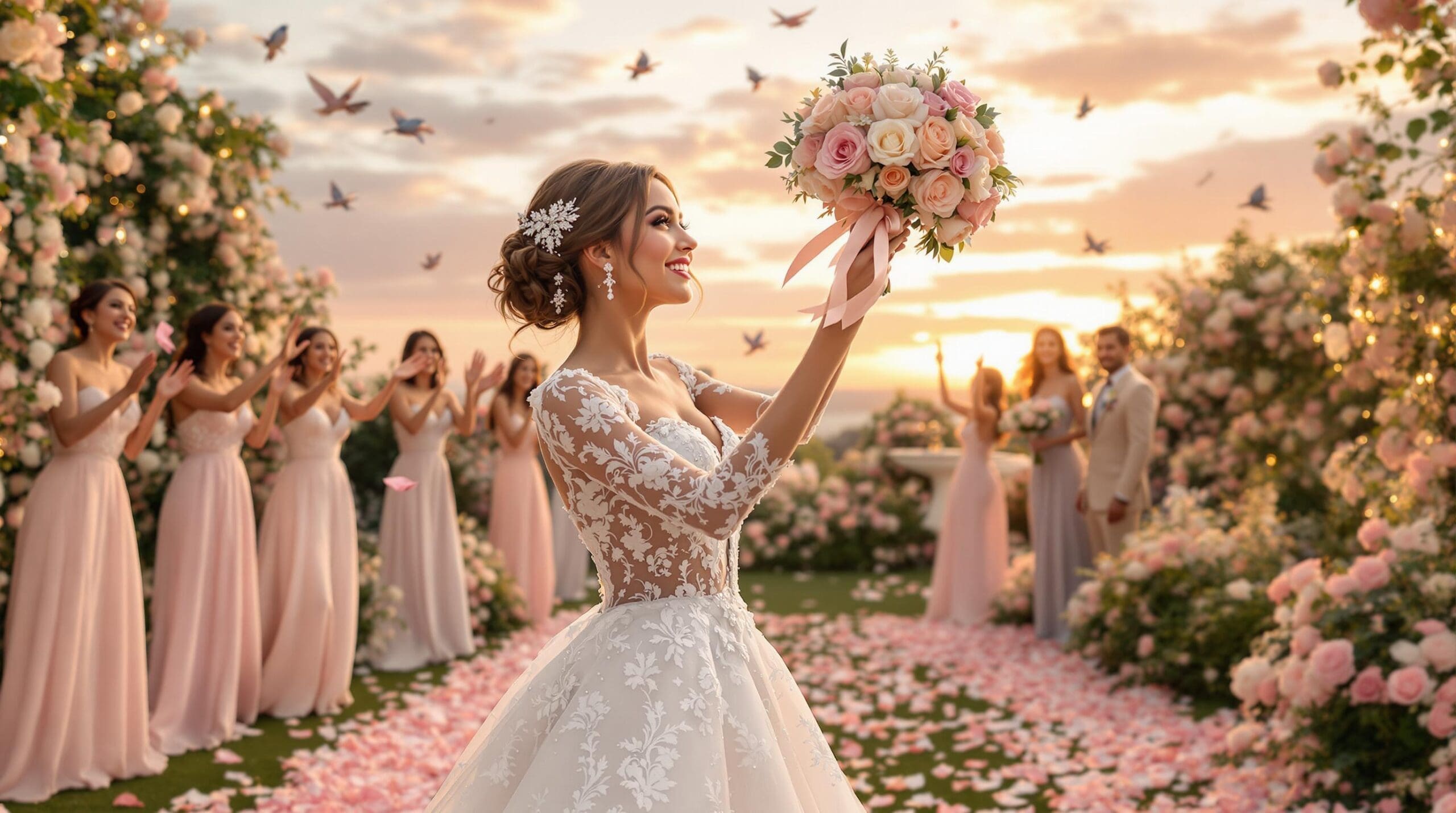 découvrez des idées originales et créatives pour un lancer de bouquet mémorable lors de votre mariage. surprenez vos invitées avec des thèmes uniques, des accessoires innovants et des conseils pratiques pour faire de ce moment un souvenir inoubliable.