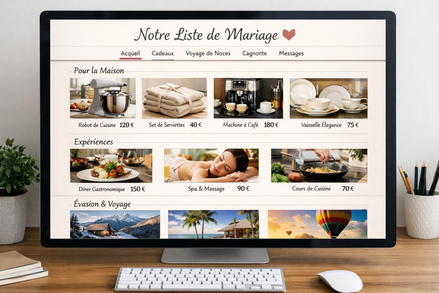 découvrez les avantages de la liste de mariage en ligne et pourquoi vous devriez l'essayer pour simplifier l'organisation de votre mariage.