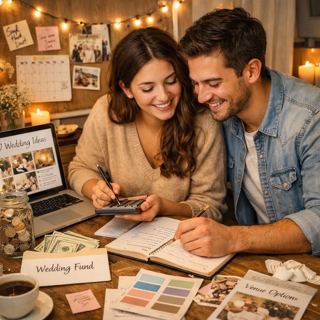 découvrez comment les futurs époux sont prêts à sacrifier jusqu'à la moitié de leur budget pour réduire les frais de leur cérémonie de mariage et organiser un jour inoubliable sans se ruiner.