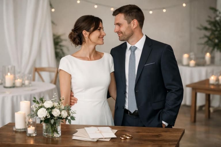 découvrez comment les futurs mariés envisagent de réduire les coûts de leur cérémonie en sacrifiant jusqu'à la moitié de leur budget pour un mariage plus économique.