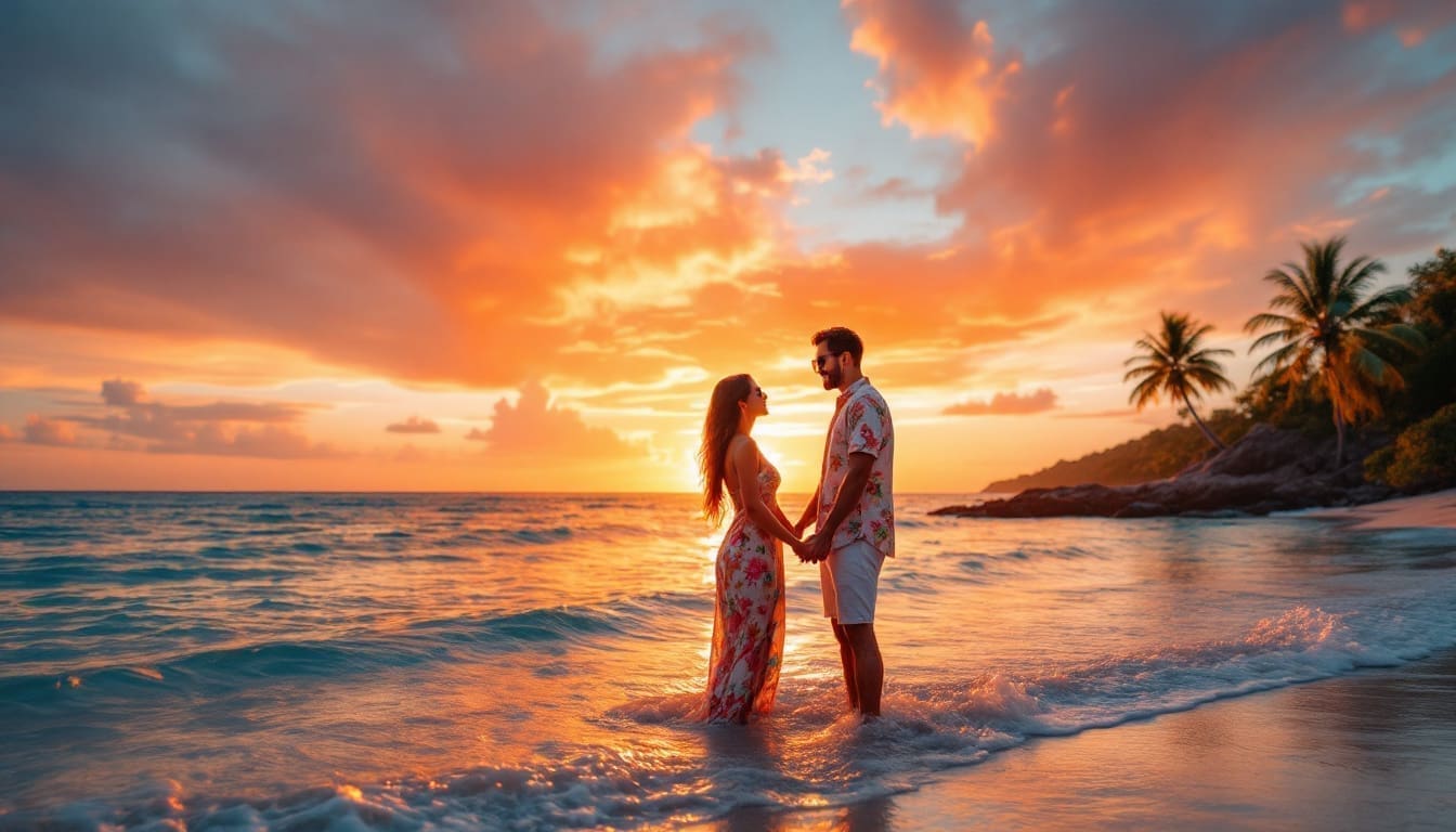 découvrez le voyage de noces parfait à koh samui, une île paradisiaque où le sable blanc, les eaux cristallines et les paysages exotiques se mêlent pour créer un séjour inoubliable. transformez votre rêve tropical en réalité et vivez des moments d'amour et de romantisme à chaque instant.