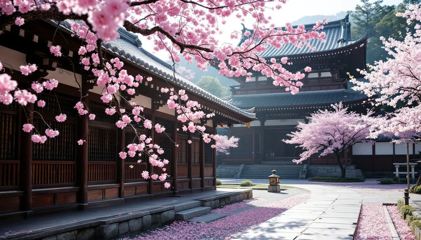 partez en voyage de noces à kyoto et vivez une expérience inoubliable entre la splendeur de ses temples historiques et la beauté éphémère des cerisiers en fleurs. laissez-vous envoûter par la magie de cette ville romantique, où chaque instant devient un souvenir précieux.