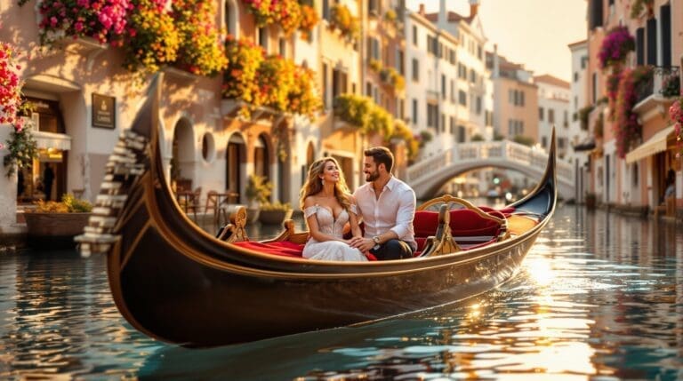 plongez dans l'enchantement de venise pour votre voyage de noces. explorez les canaux romantiques, les gondoles envoûtantes et les secrets cachés de cette ville magique. offrez-vous une escapade inoubliable pleine d'amour et de découvertes.