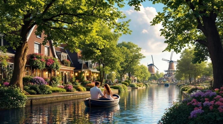 partez à l'aventure lors de votre voyage de noces aux pays-bas et explorez les trésors cachés de la romance hollandaise. des canaux charmants d'amsterdam aux paysages pittoresques de la campagne, vivez une expérience inoubliable pleine de découvertes et de moments romantiques.