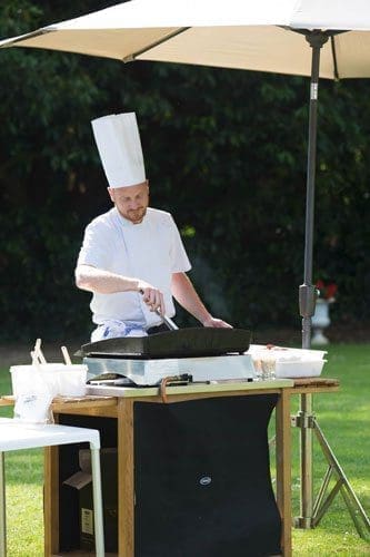Cuisinier de mariage pour son lieu de réception