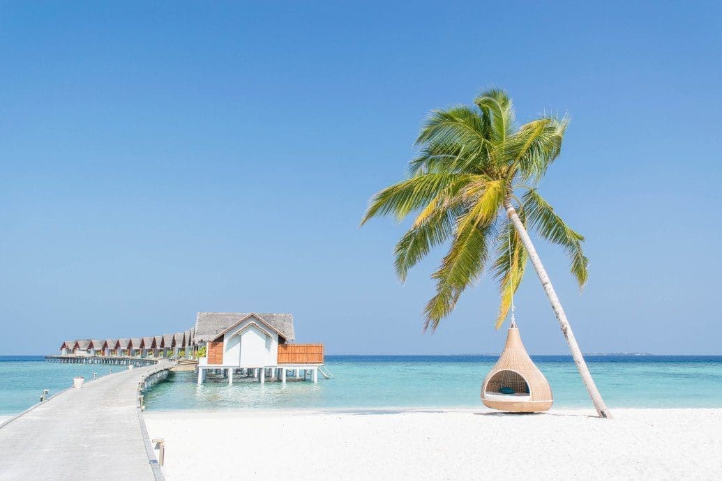 Maison sur pilotis : voyage de noces aux Maldives