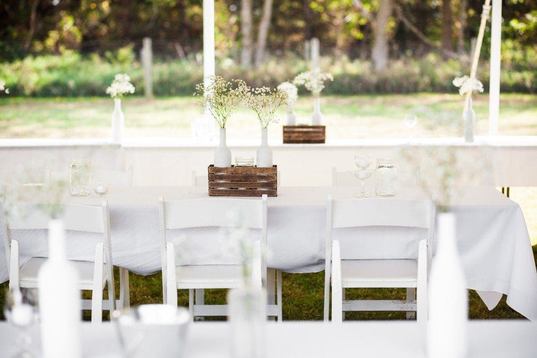 Tipi mariage thème blanc Un tipi pour votre mariage, vous devriez l’envisager